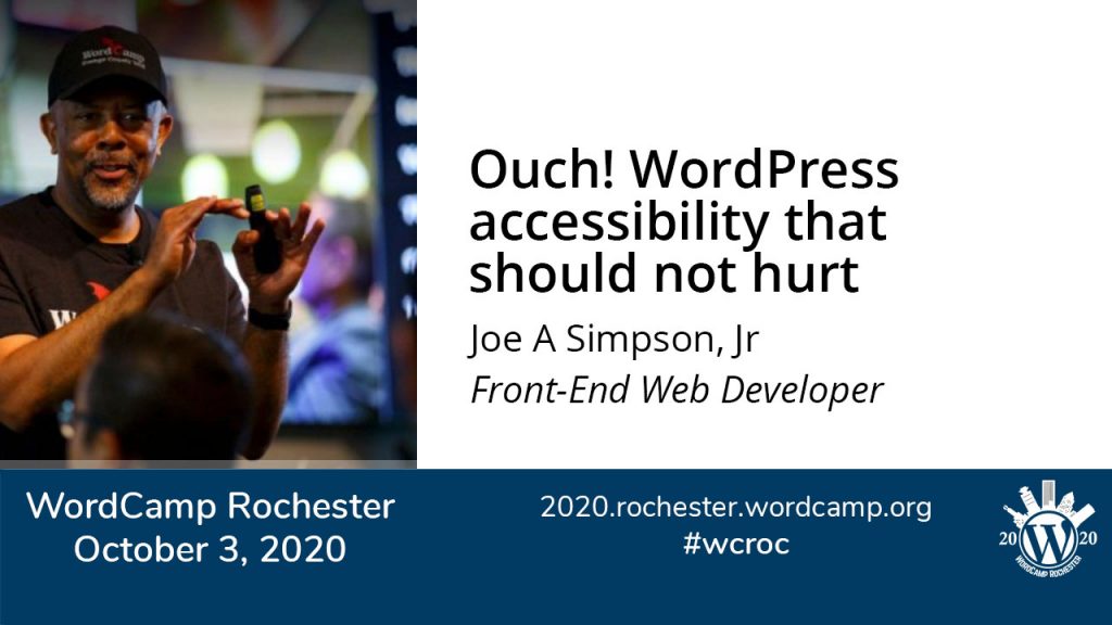 Ouch! WordPress accessibility that should not hurt